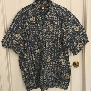 Men's Coral Reef Aloha Shirt 3XL